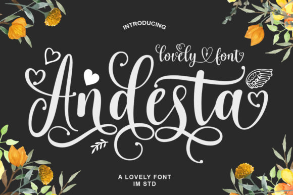 Andesta Font Review: A Luxury Script for Designers