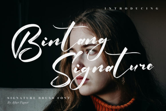 Bintang Signature: A Luxury Script Font for Web Design