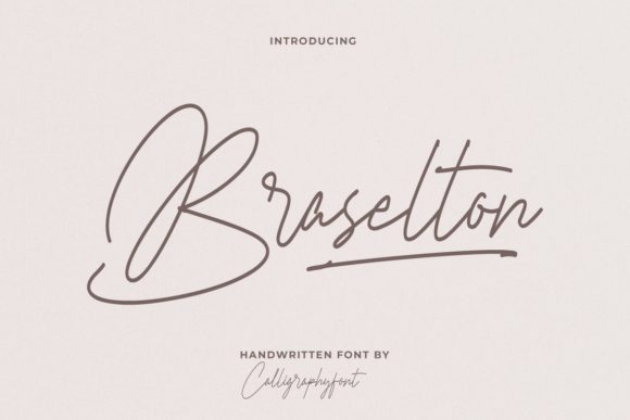 Braselton Font Review: Elegant Script for Branding