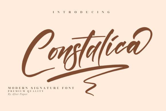 Constalica: A Timeless Typeface for Elegant Branding