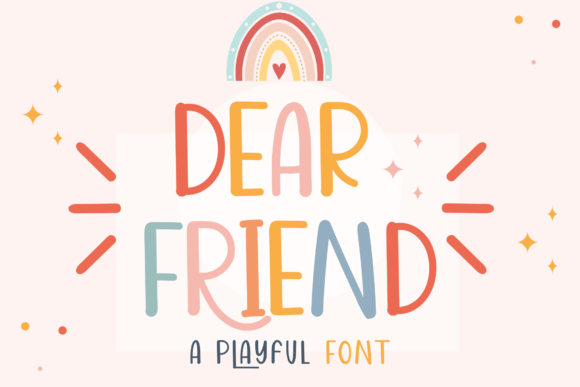 Dear Friend: A Playful Script Handwritten Font for Branding