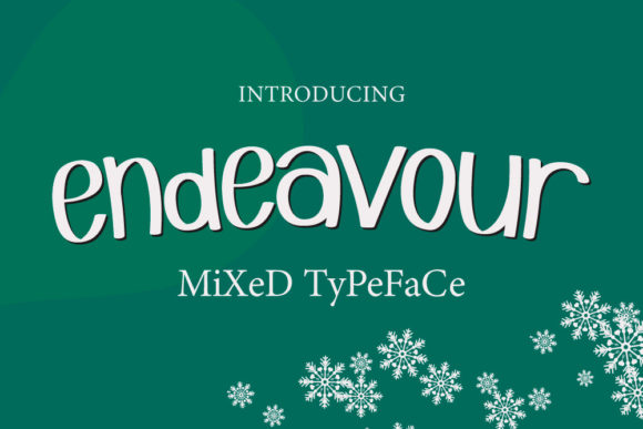 Endeavour Font: The Handwritten Typeface for Relaxed Branding