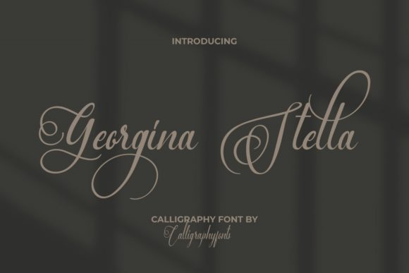 Georgina Stella: A Timeless Script Handwritten Font Review