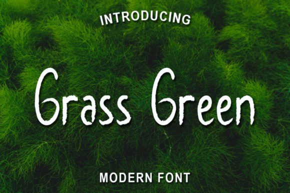 Grass Green Font: A Casual Script for Web Design