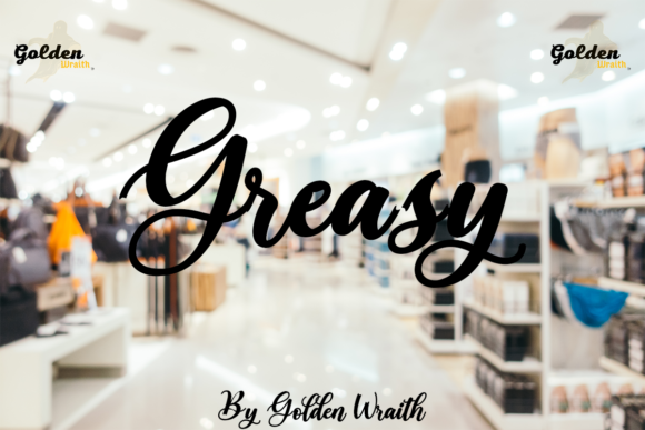 Greasy: The Flowing Handwritten Font for Elegant Branding