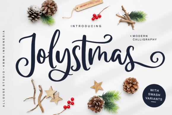 Jolystmas Font Review: A Festive Script for Designers