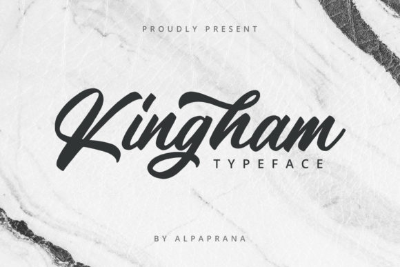 Kingham: The Timeless Script Font for Small Business Branding