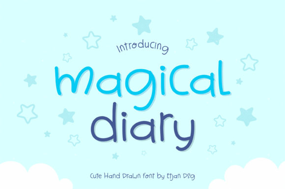 Magical Diary Font: The Perfect Handwritten Typeface for Crafters