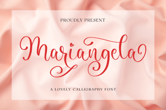 Mariangela: A Dainty Script Handwritten Font for Elegant Editorial Design