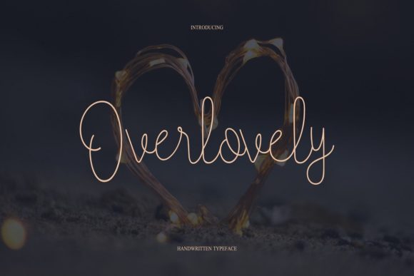 Overlovely: The Thin Script Font for Handmade Brands