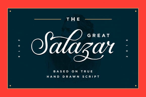 Salazar: A Luxury Script Handwritten Font for Branding