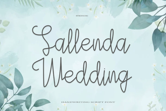 Sallenda Wedding: The Timeless Script Font for Branding
