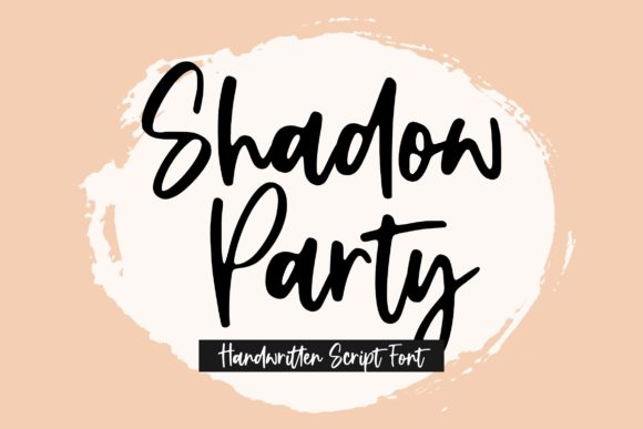 Shadow Party: A Timeless Script Handwritten Font for Editors