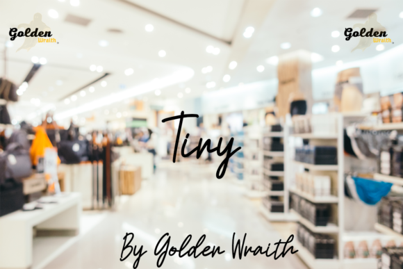 Tiny: A Flowing Script Handwritten Font for Editorial Design
