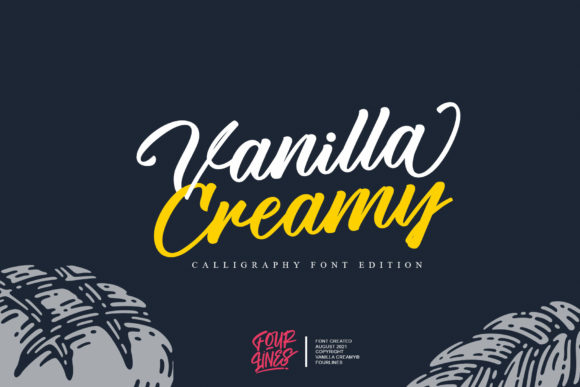 Vanilla Creamy: The Script Handwritten Font for Elegant Branding